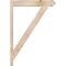 Ekena Millwork Traditional Arts & Crafts Smooth Outlooker, Douglas Fir, 5 1/2"W x 28"D x 40"H OUT06X28X40TRA03SDF - alternate 3